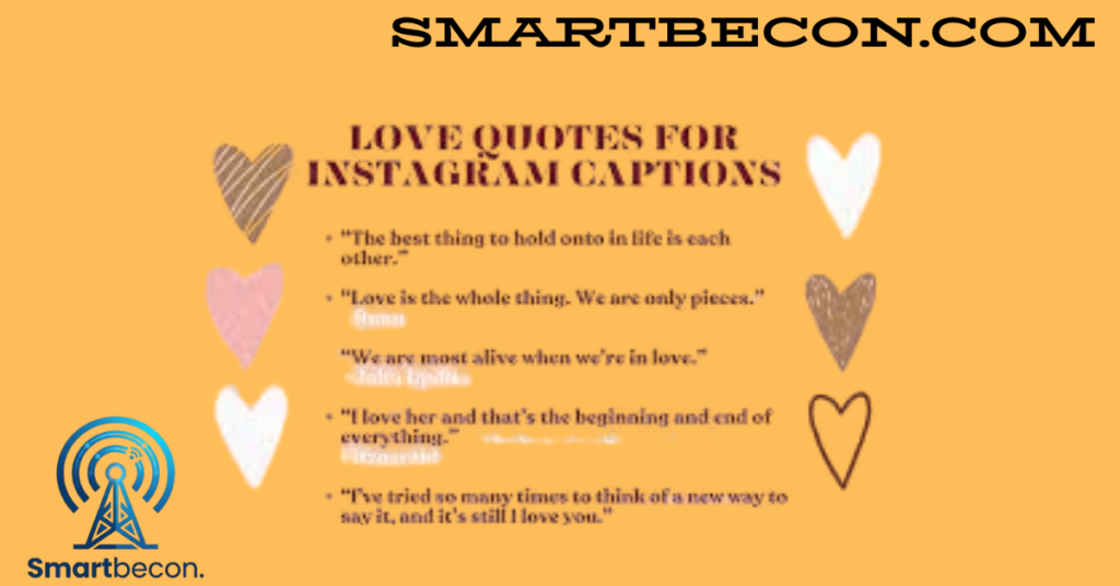 _love captions for instagram