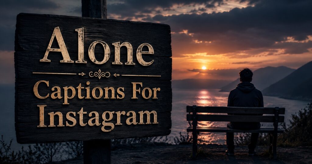 300+ Best Alone Captions for Instagram