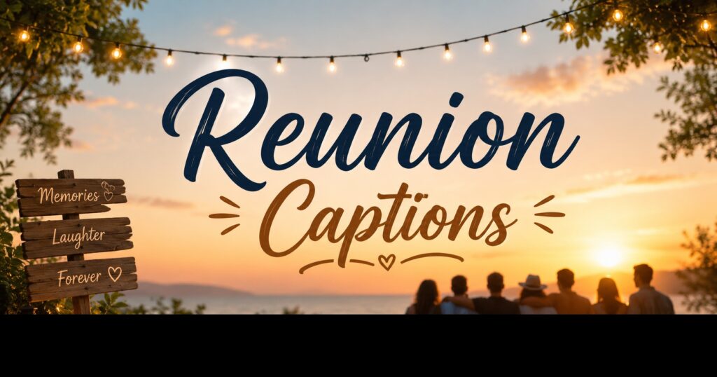 250+ Best Reunion Captions for Instagram