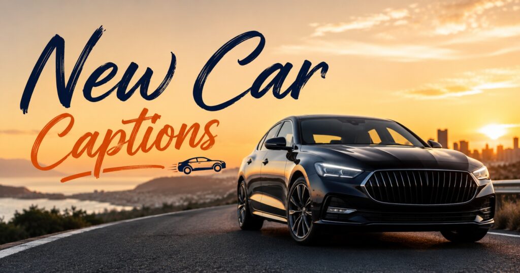 250+ Best New Car Captions for Instagram